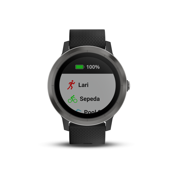 garmin vivoactive 3 black with slate hardware