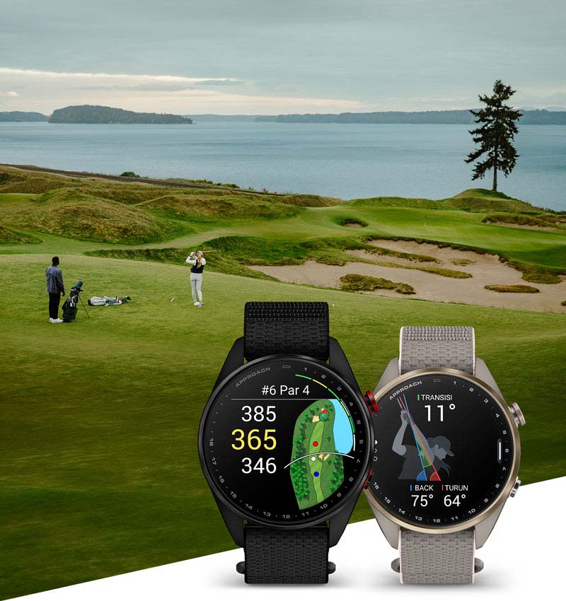 APPROACH S72 - Jam Tangan Golf GPS Premium
