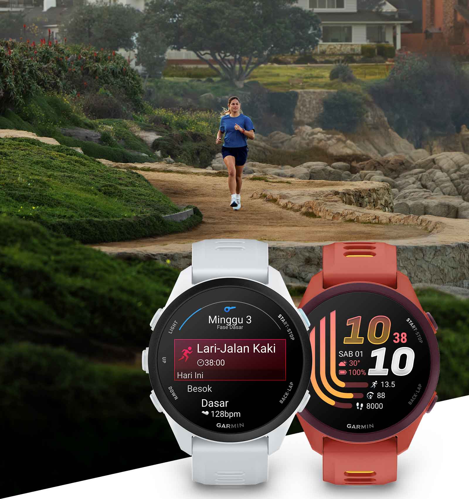 FORERUNNER 70 | 170 - Smartwatch untuk lari dengan semua yang Anda butuhkan untuk memulai