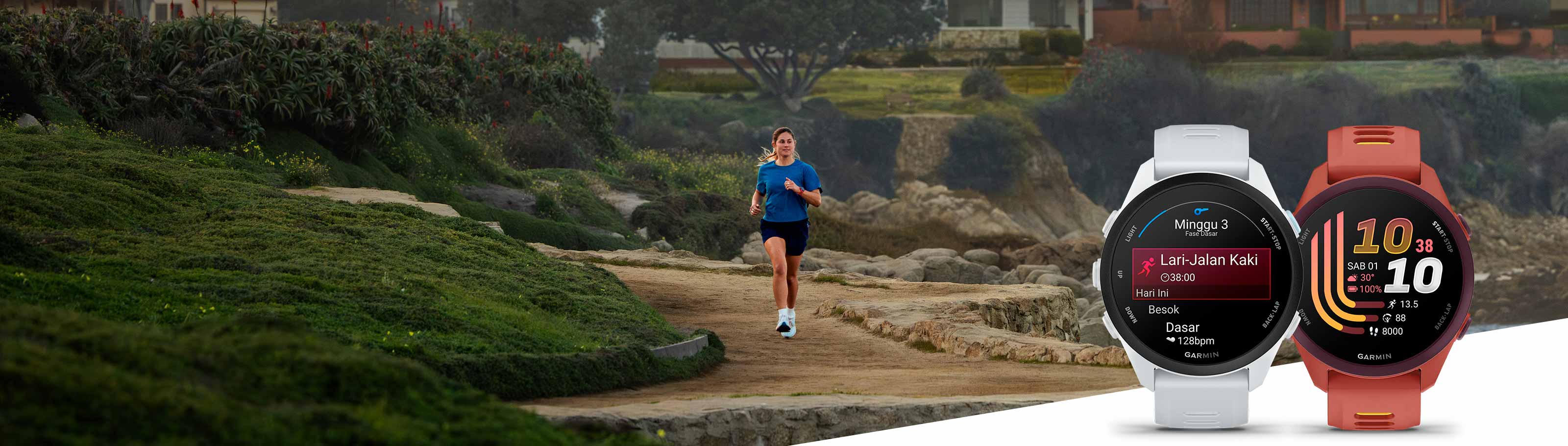 FORERUNNER 70 | 170 - Smartwatch untuk lari dengan semua yang Anda butuhkan untuk memulai