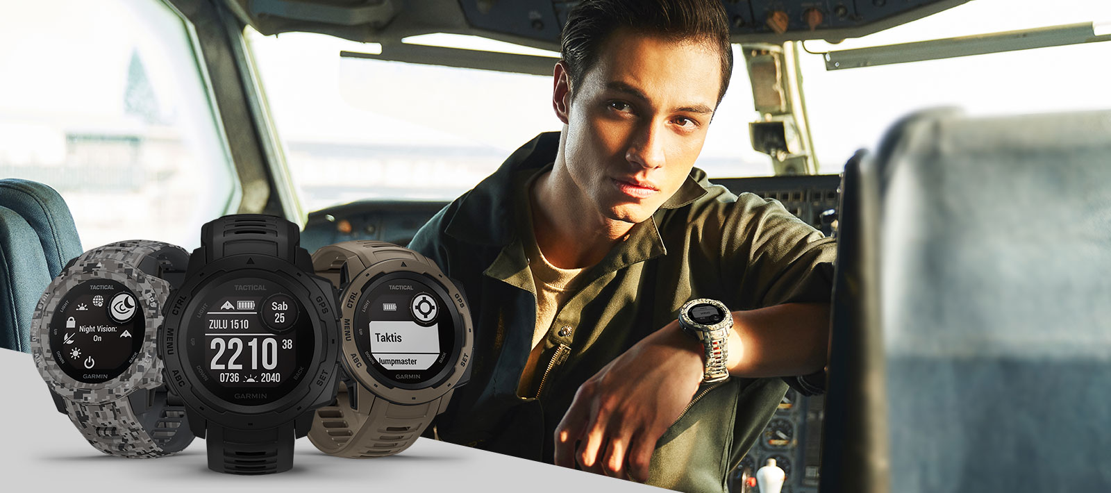 Instinct Tactical Edition Series - Tactical edition , outdoor gps watch