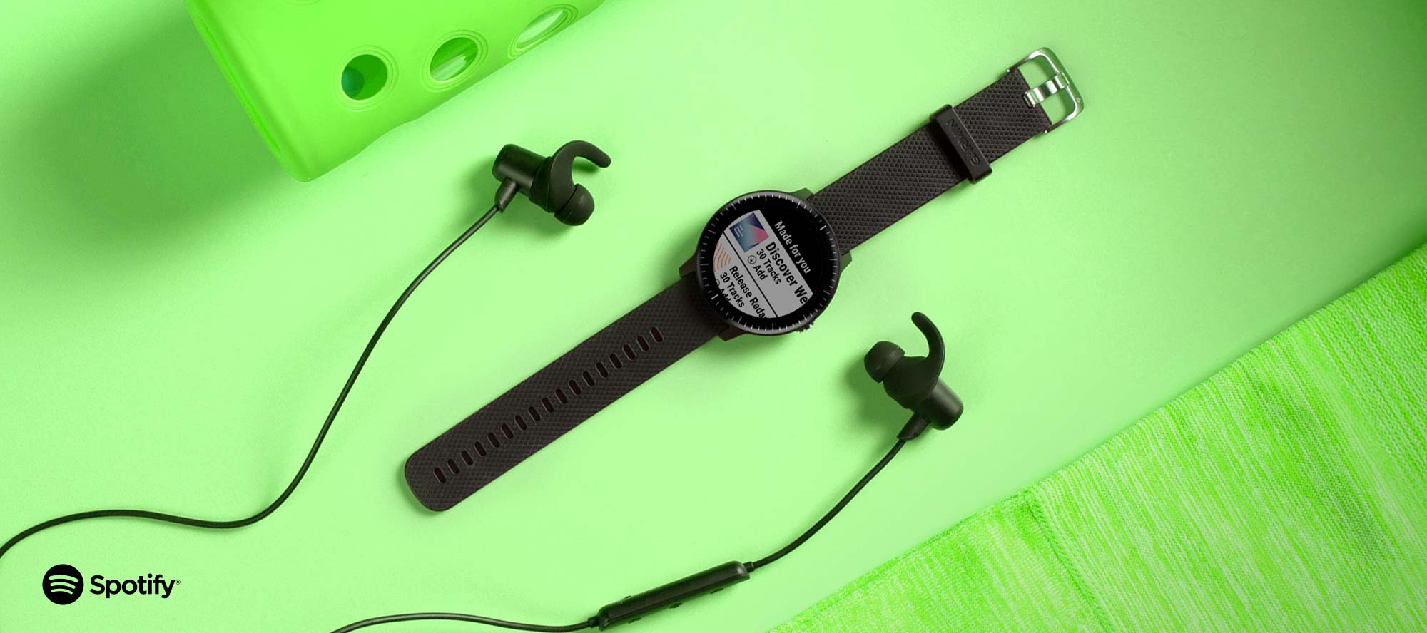 Spotify sekarang tersedia di - vívoactive 3 Music