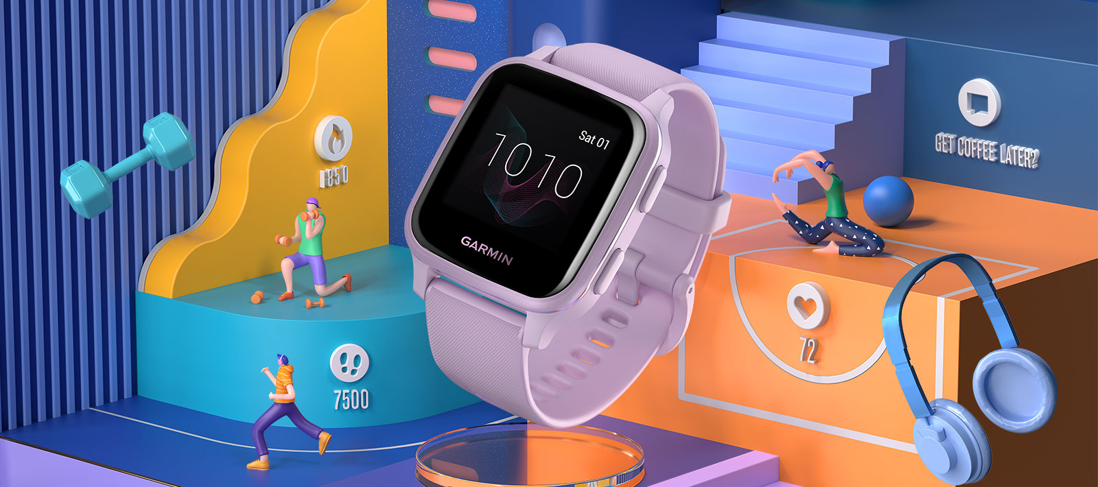 Venu Sq - GPS Smartwatch