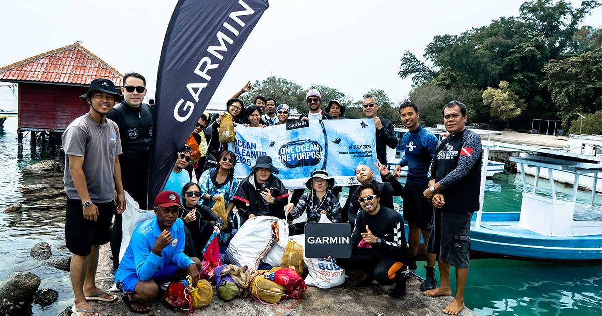 [20250730] Garmin dan Divers Clean Action Gelar Ocean Clean Up, Bersihkan Sampah dari Dasar Laut Kep