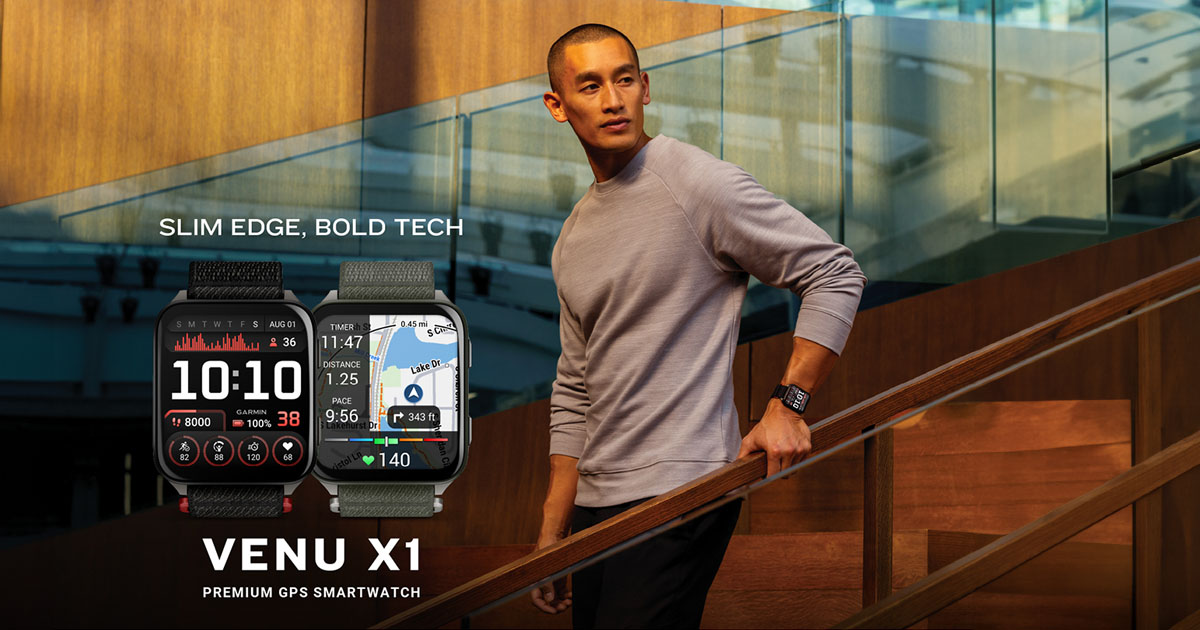 [20250714] Garmin Venu X1: Smartwatch Teringan & Tertipis Garmin