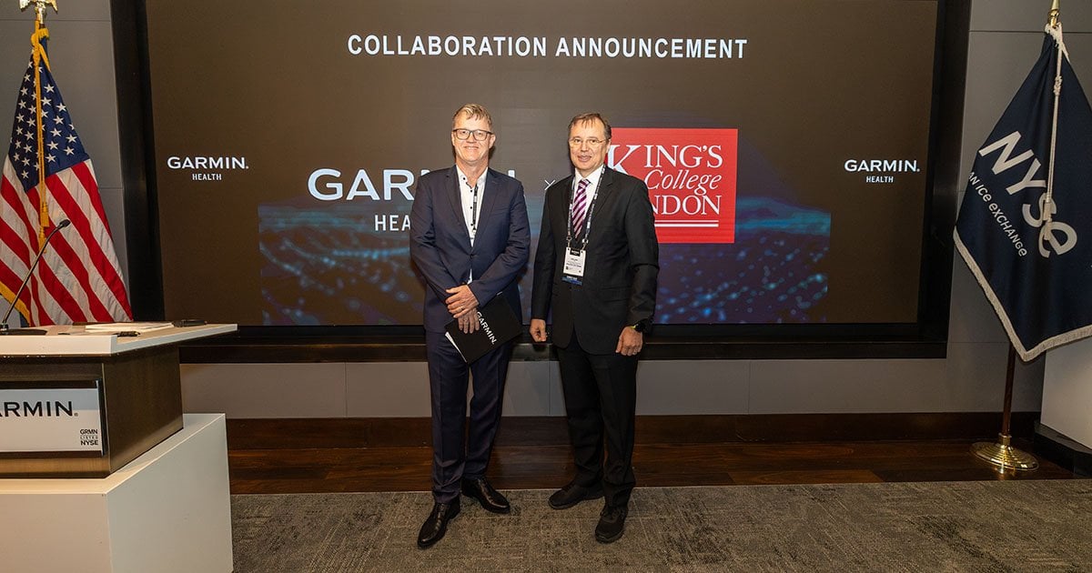 [20250924]Garmin Mengumumkan Kolaborasi Penelitian Bersejarah dengan King’s College London