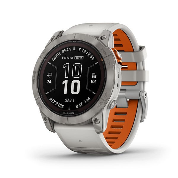 f nix 7X Pro Jam Tangan GPS Multisport dengan Senter Tenaga Surya Titanium Smartwatch Garmin Indonesia