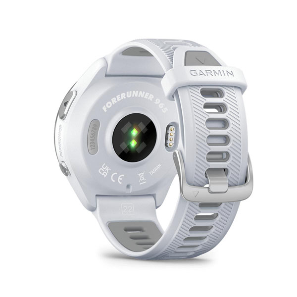 Forerunner 965 Jam Tangan GPS Olahraga Triatlon White Smartwatch 