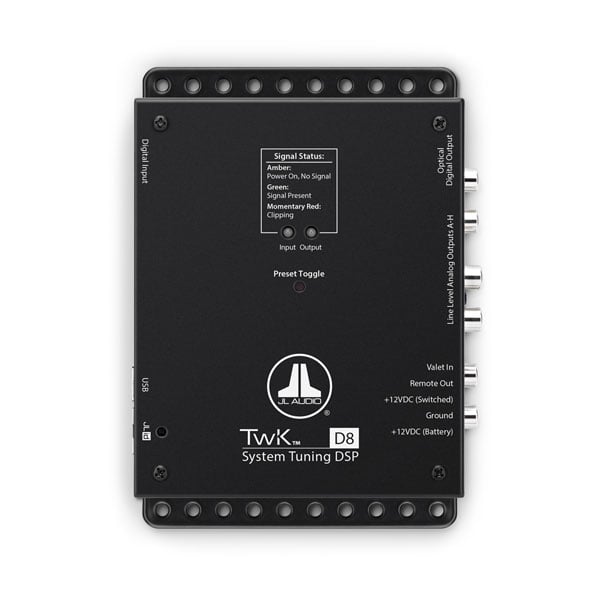 JL Audio TwK DSP Penyetelan Sistem