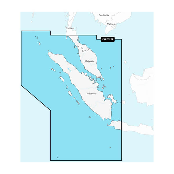 Sumatra  - Peta Laut
