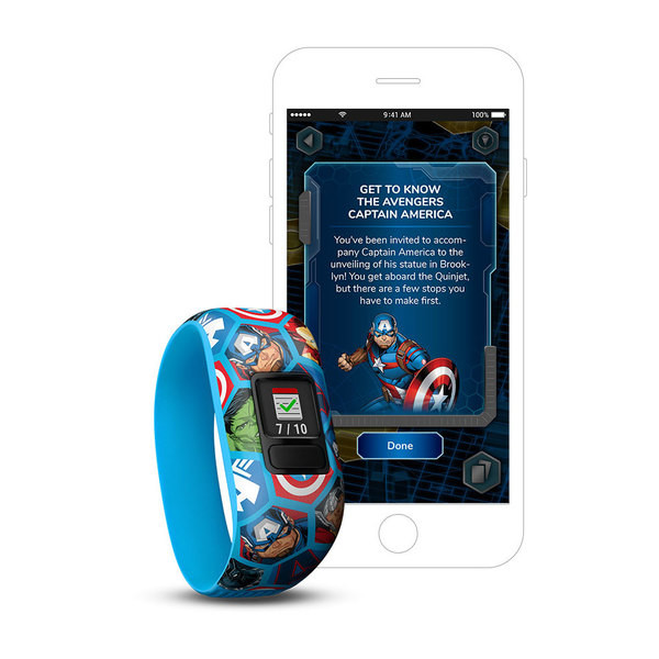 marvel garmin vivofit jr 2