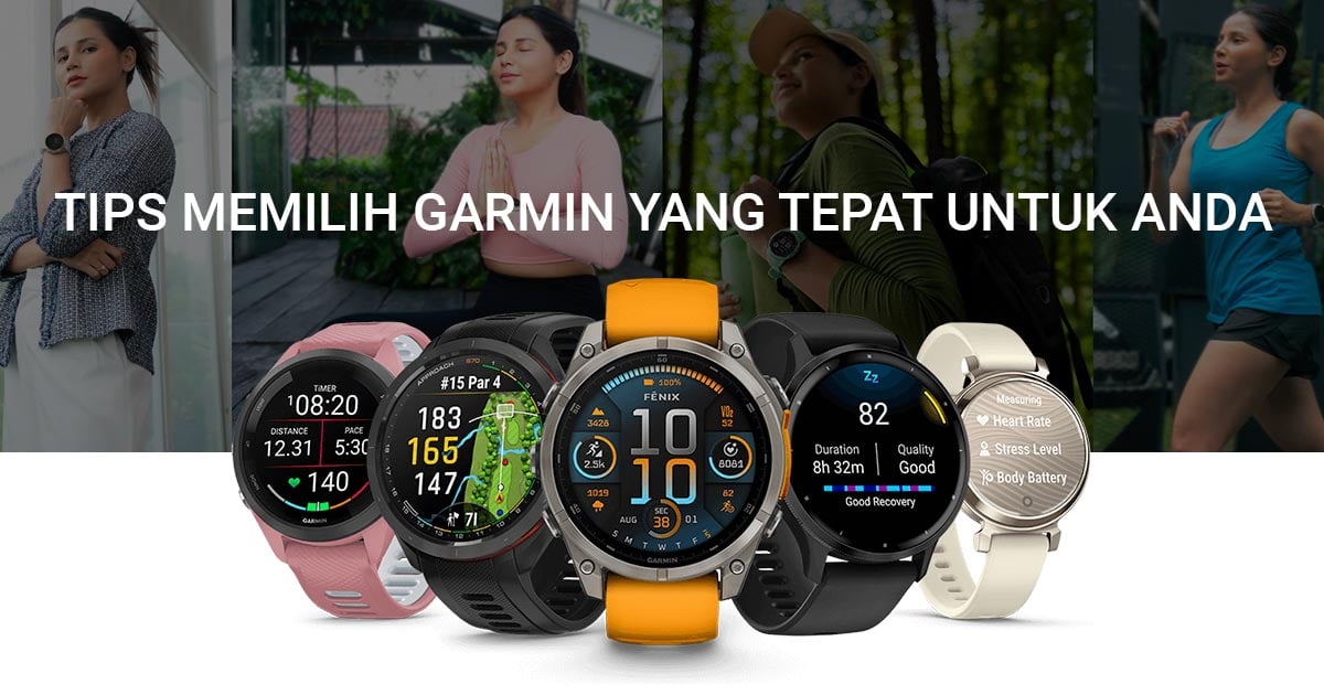 Temukan jam tangan Garmin ANDA Garmin Indonesia